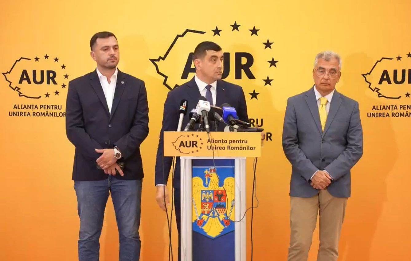 AUR acuză un blat politic între PSD și Ilie Bolojan pentru instalarea Guvernului Luca Niculescu