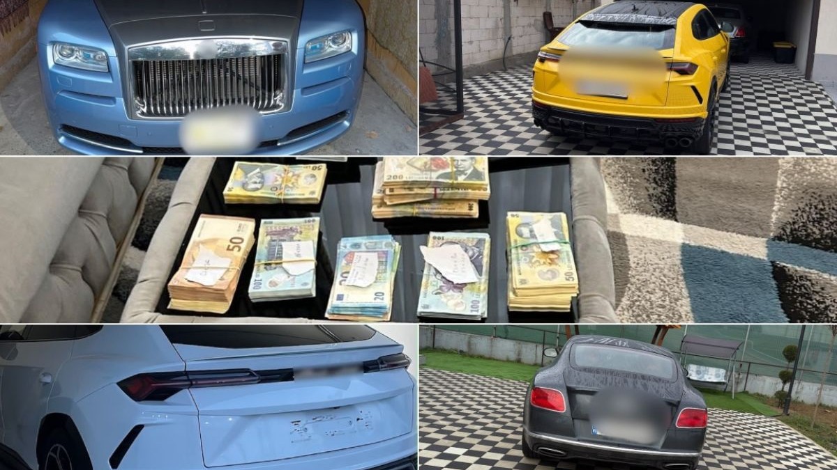 Operațiune DIICOT și FBI: Rețea de import de mașini de lux din SUA și spălare de bani demascată