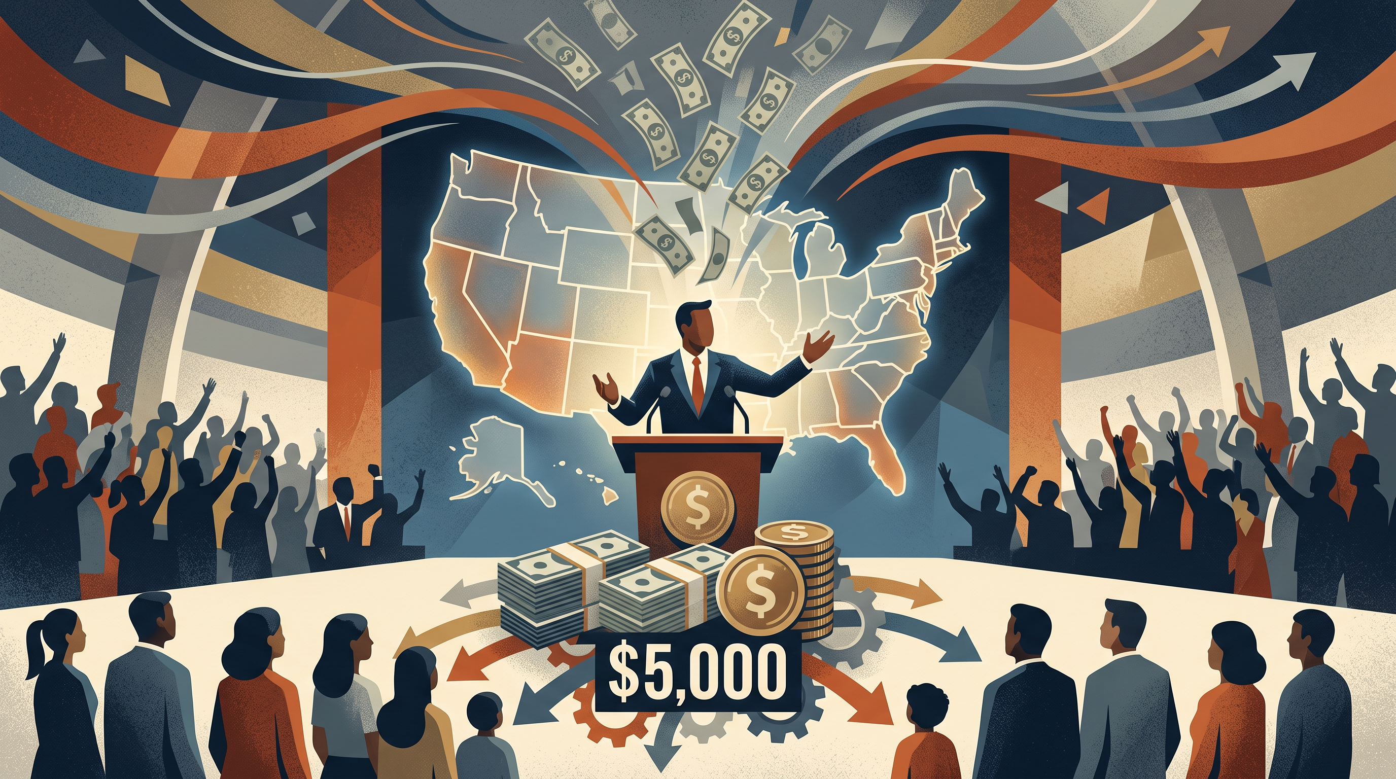 Donald Trump promite un dividend de 5.000 de dolari pentru fiecare cetățean adult din SUA