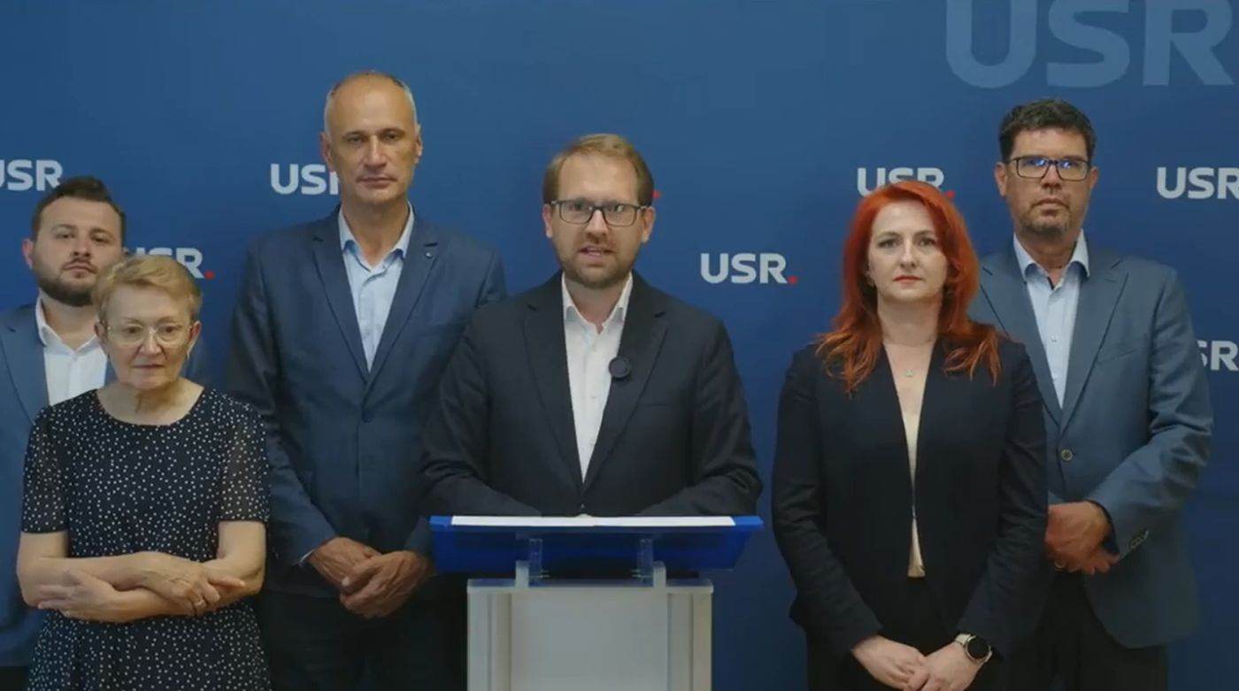 USR decide vineri dacă susține învestirea Guvernului Luca Niculescu