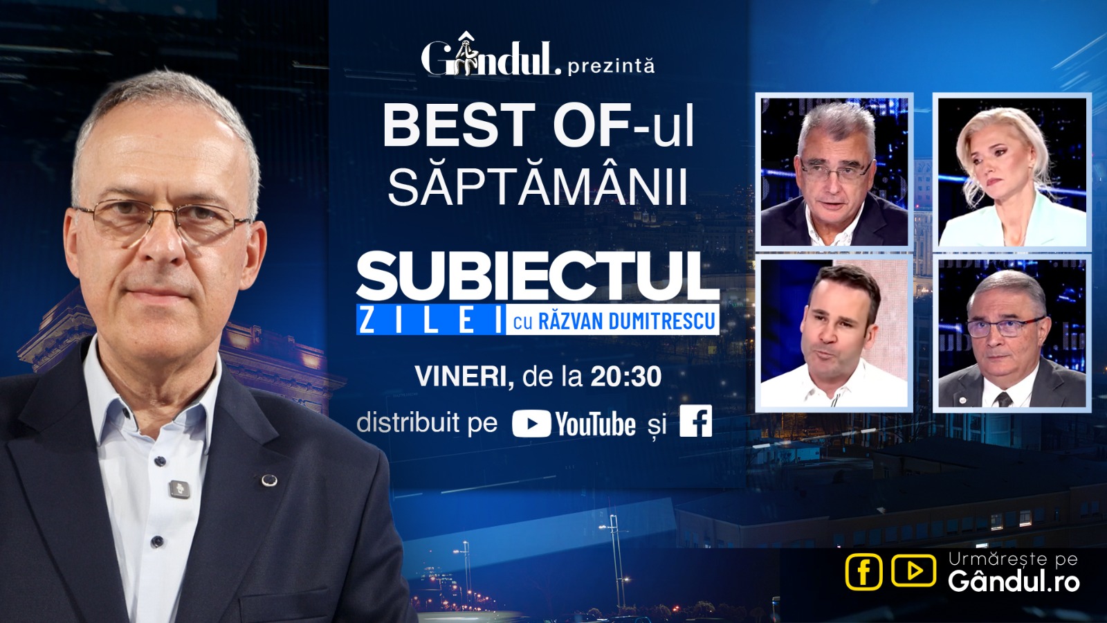Best Of „Subiectul Zilei cu Răzvan Dumitrescu”: Analize despre criza politică și formarea Guvernului Niculescu