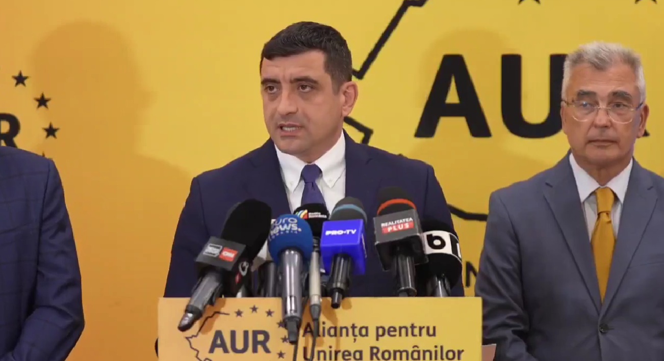 Gheorghe Piperea este candidatul AUR la Primăria Capitalei, a anunțat George Simion