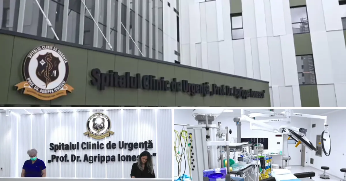 Spitalul SRI „Agrippa Ionescu” de aproape un miliard de lei a fost dat în folosință la Balotești