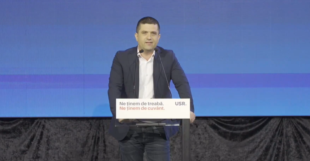 Radu Miruță atacă PSD la Congresul USR: Acuză lui Grindeanu că caută găuri imaginare în buget