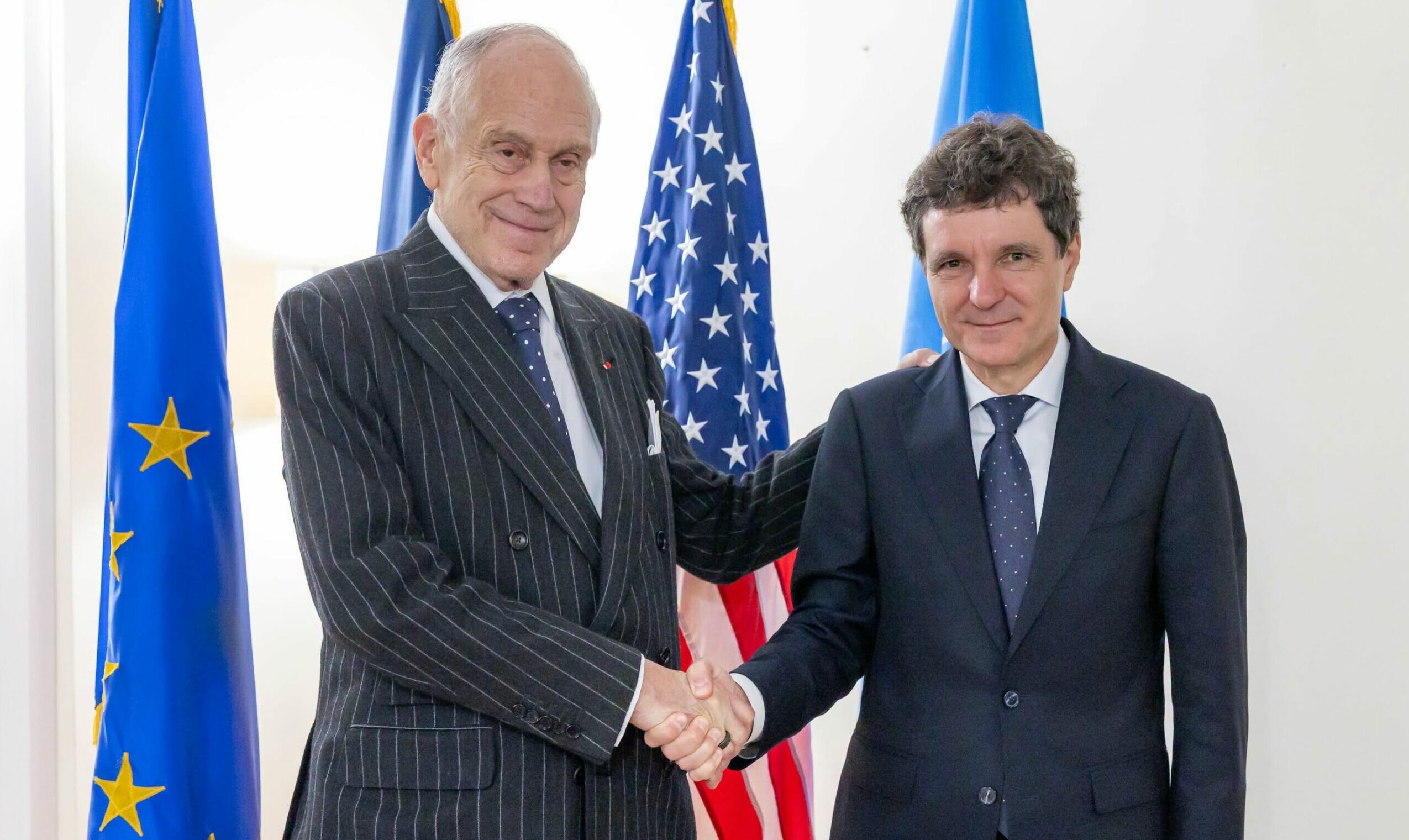 Nicușor Dan s-a întâlnit la New York cu președintele World Jewish Congress, Ronald S. Lauder