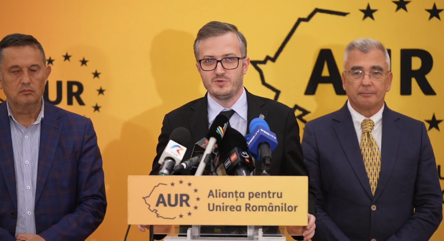 AUR refuză negocierile cu Siegfried Mureșan și cere alegeri anticipate pentru rezolvarea blocajului
