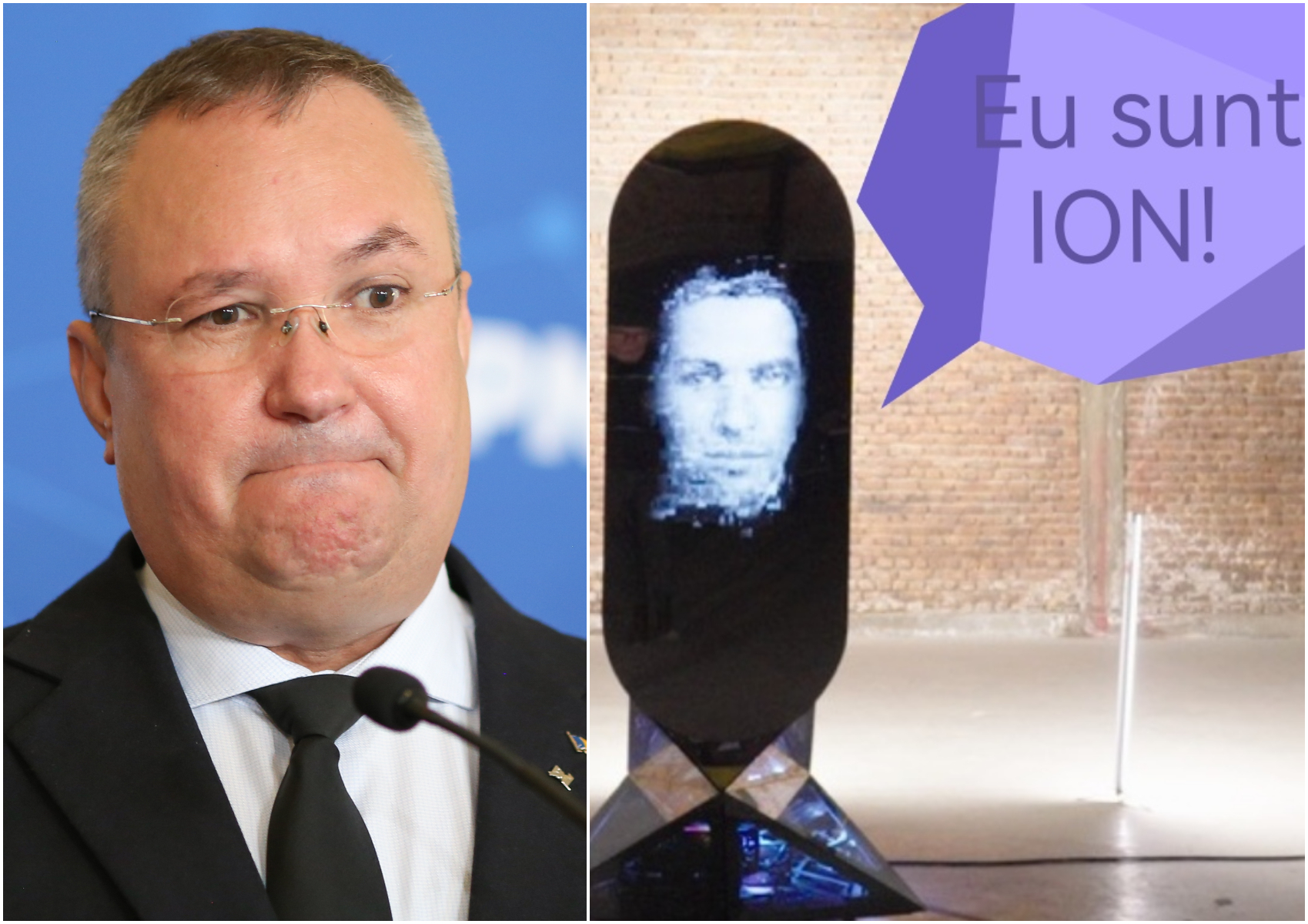 Robotul ION, prezentat ca consilier AI al lui Nicolae Ciucă, nu mai este utilizat de Guvern