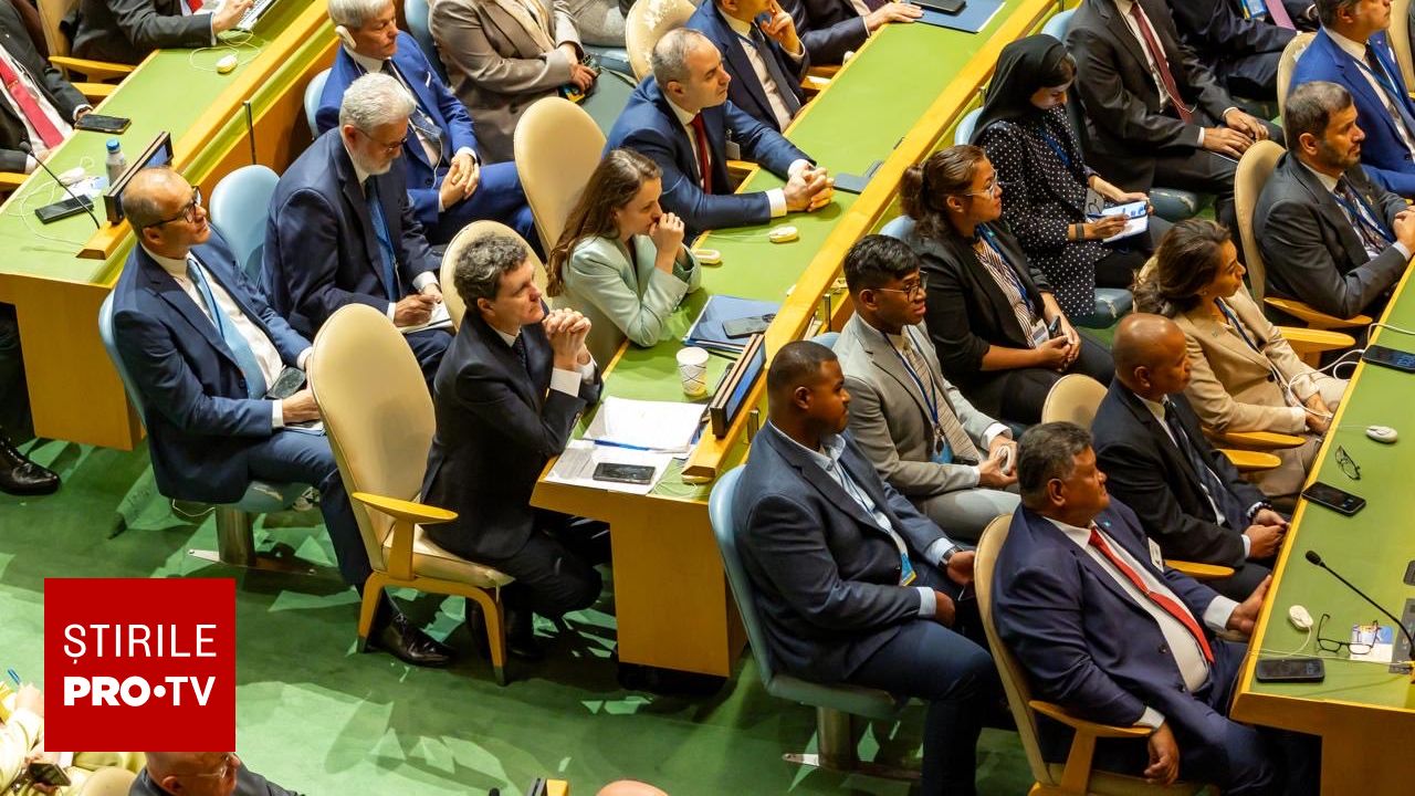 Nicușor Dan a prezentat poziția României privind securitatea regională la Adunarea Generală a ONU