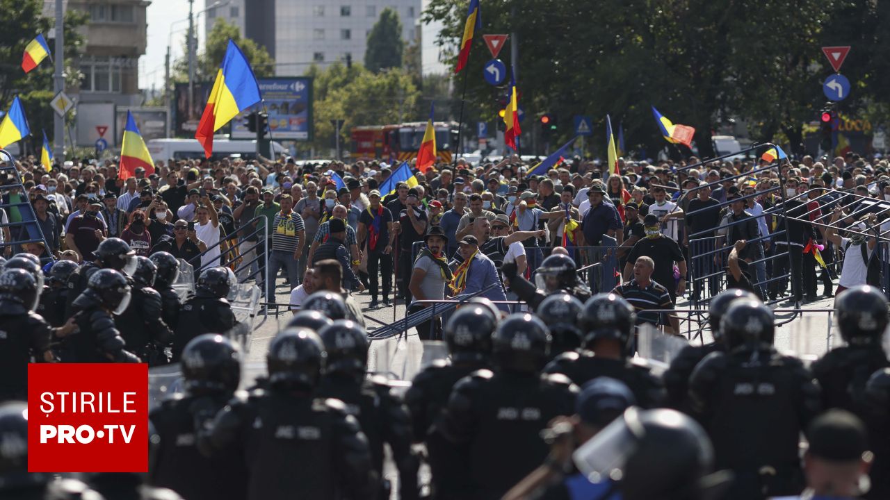 Acțiune de amploare a poliției după violențele de la Piața Victoriei: 7 persoane reținute și 29 de percheziții