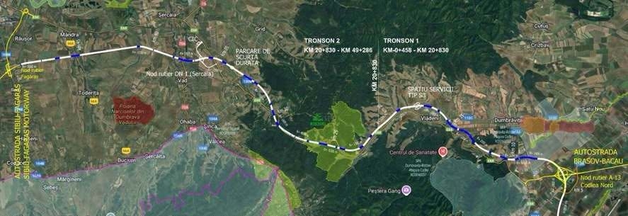 Guvernul a aprobat indicatorii tehnico-economici pentru Autostrada Brașov-Făgăraș