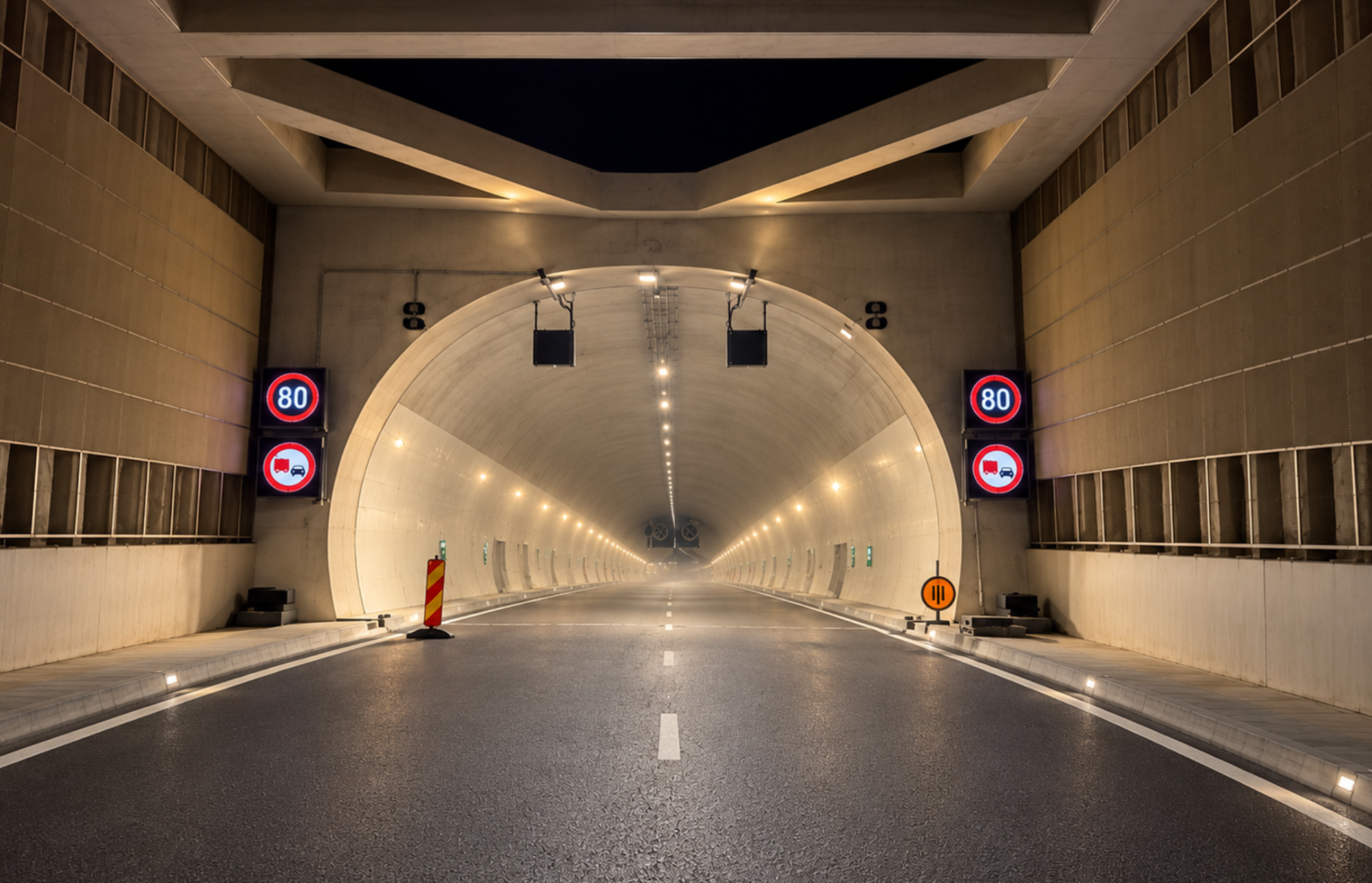 Primul tunel de autostradă din România este gata. Traficul prin Momaia începe în octombrie