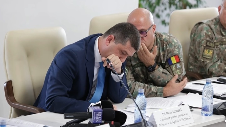 Radu Miruță justifică prezența militarilor la audierea parlamentară: „Este o situație uzuală”