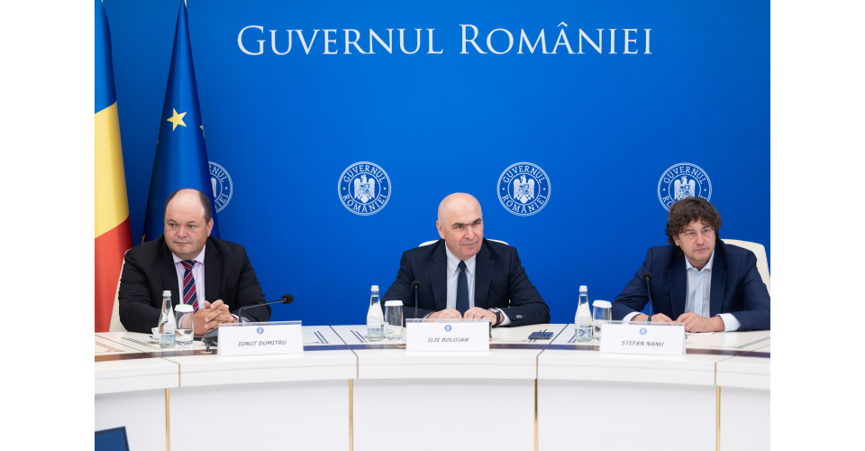 Premierul Ilie Bolojan a discutat cu delegația J.P.Morgan despre stabilitatea fiscală a României