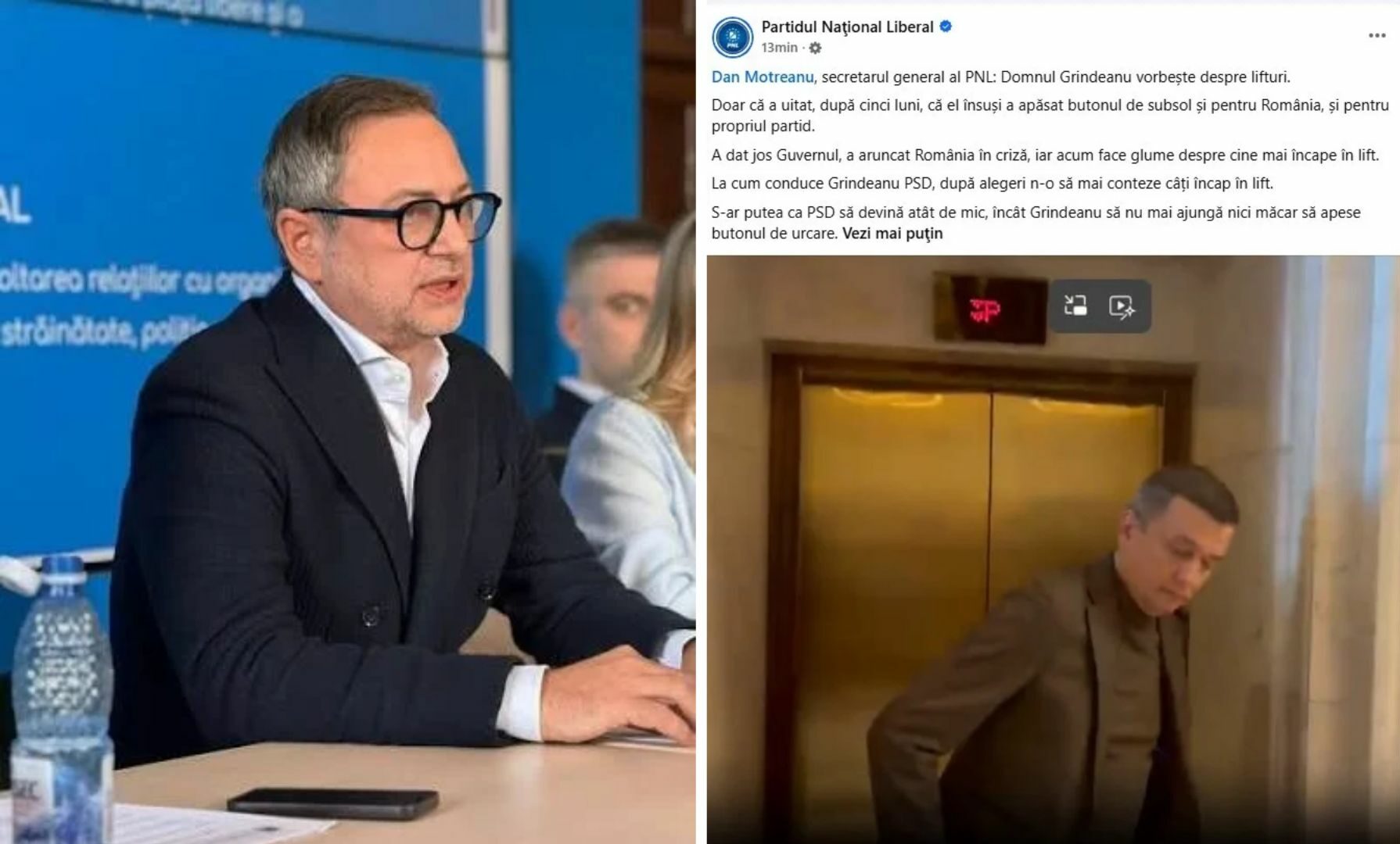 Reacția dură a lui Dan Motreanu după ce Guvernul Mureșan a fost respins în Parlament