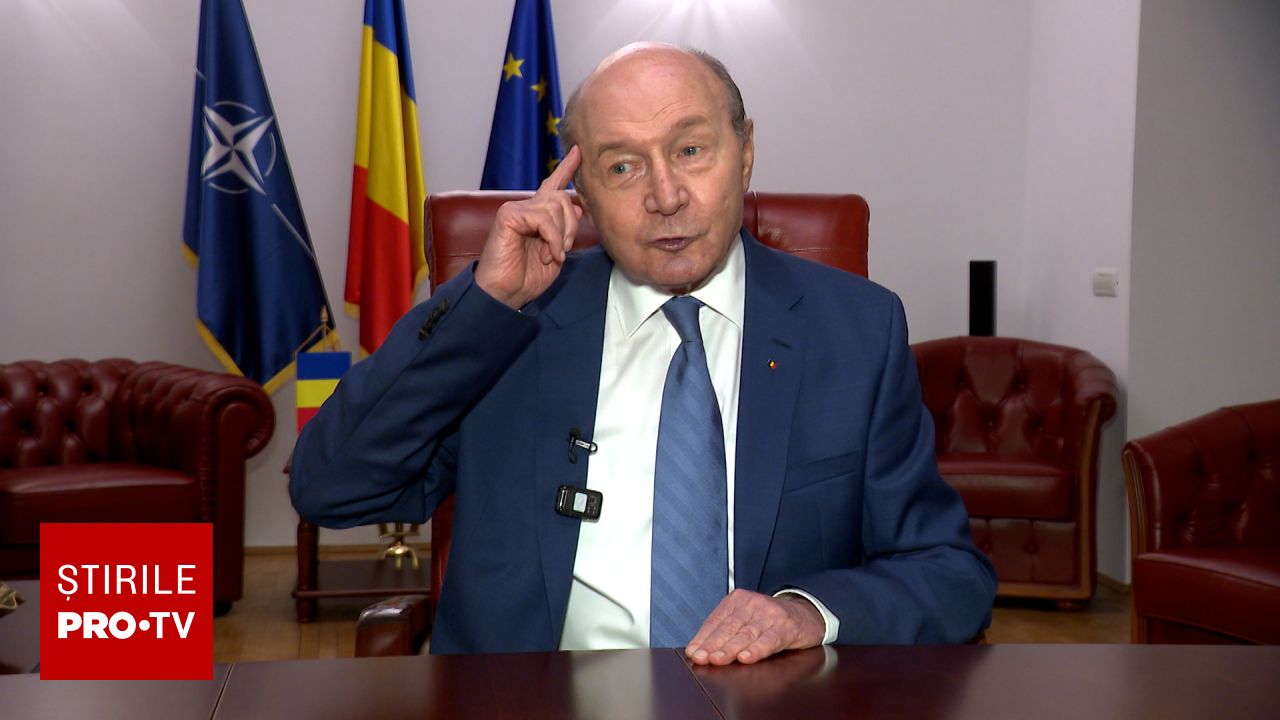 Traian Băsescu despre dosarul lui Călin Georgescu: Nu are nicio legătură cu politica