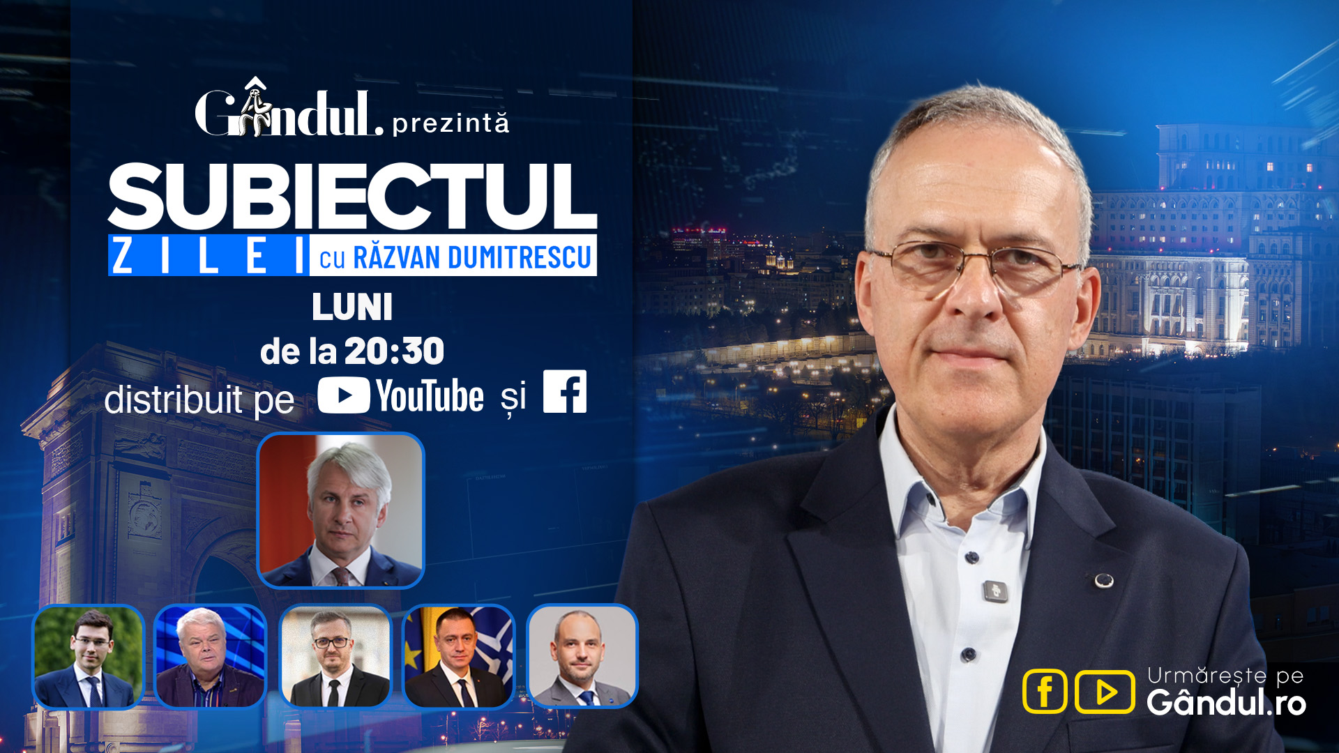 Eugen Teodorovici analizează desemnările lui Nicușor Dan în emisiunea Subiectul Zilei