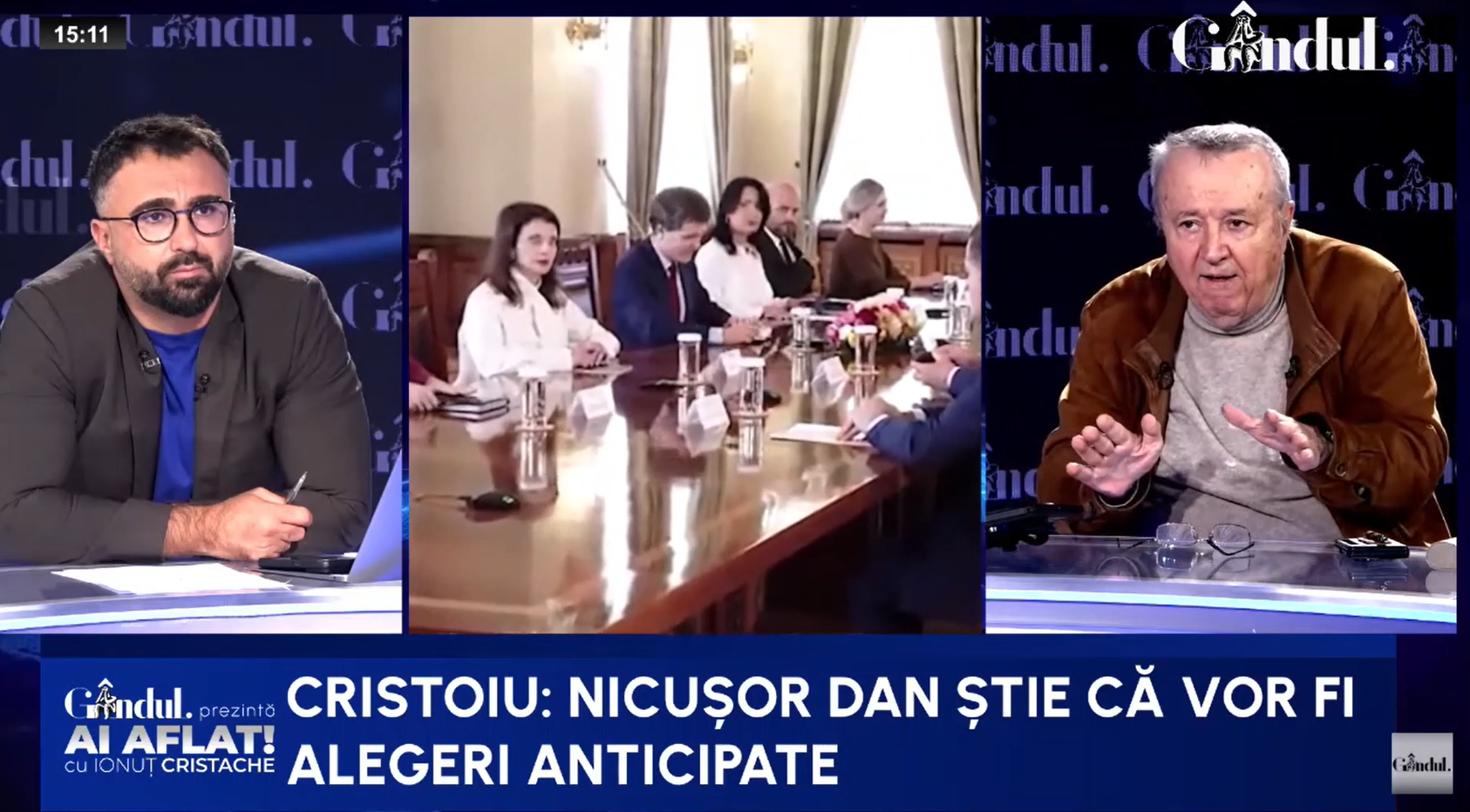 Ion Cristoiu: Toate partidele și președintele știu că urmează alegeri anticipate