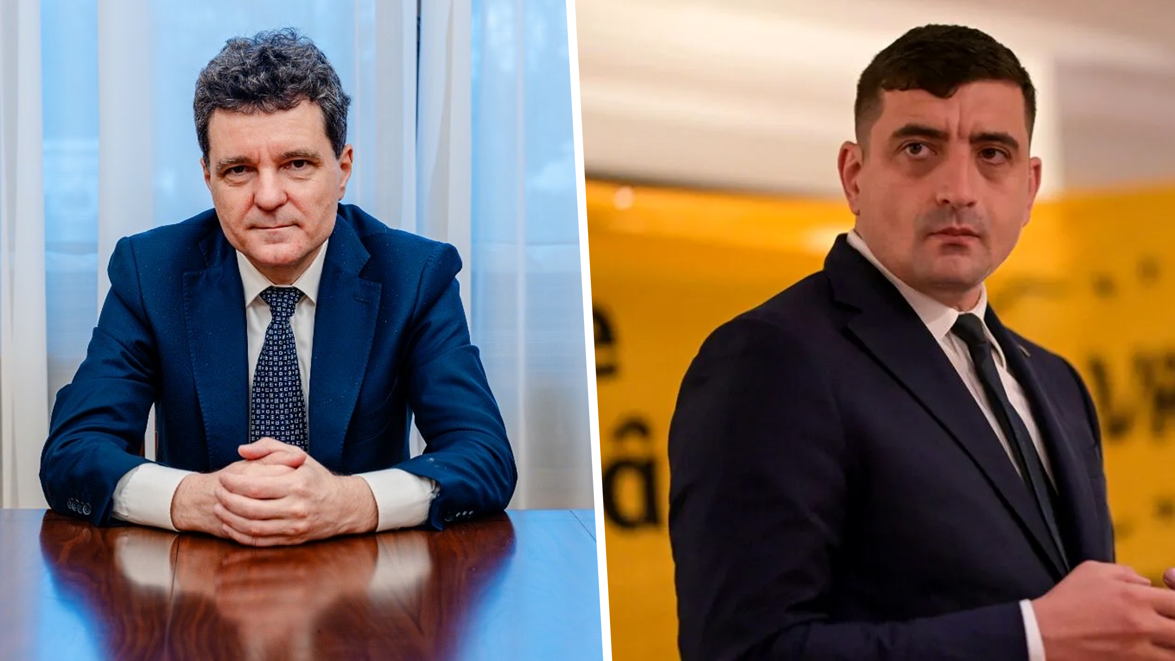 George Simion solicită parlamentarilor PSD suspendarea președintelui Nicușor Dan