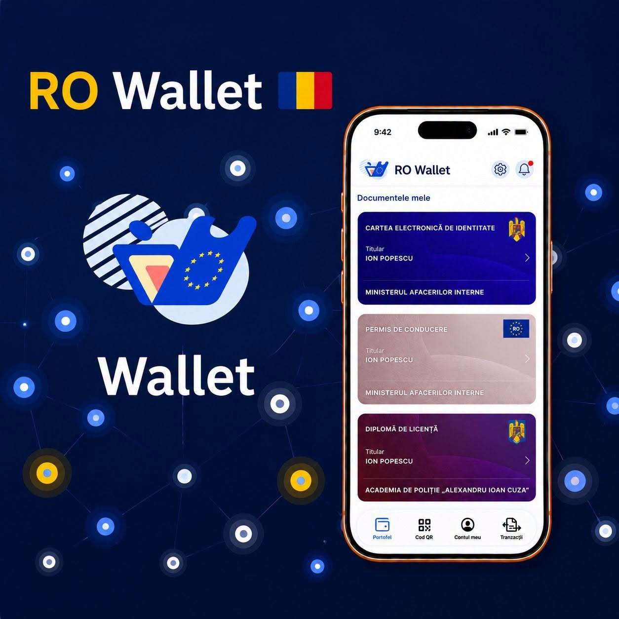 MAI dezvoltă RO Wallet, portofelul digital de identitate pentru cetățenii români și europeni
