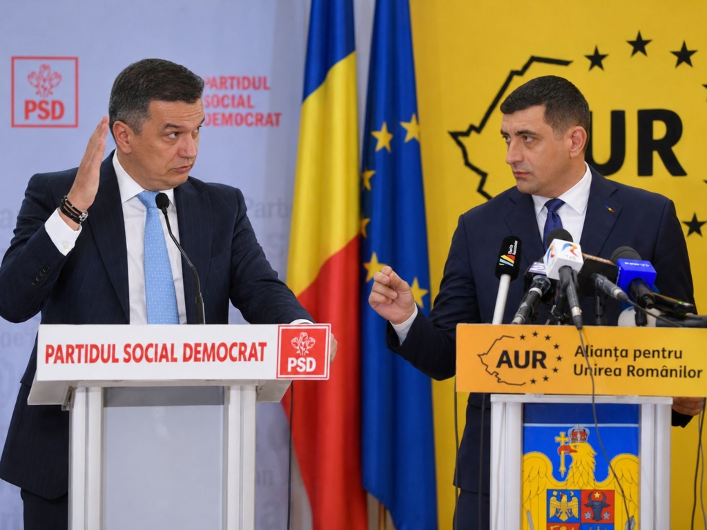 George Simion solicită sprijinul PSD pentru suspendarea președintelui Nicușor Dan