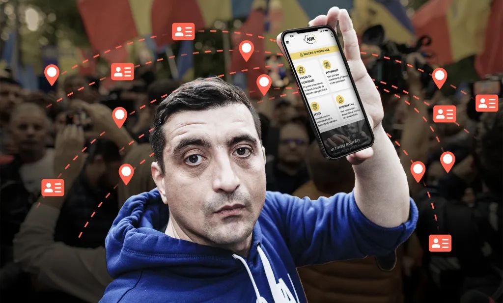 Infrastructură digitală AUR: Cum folosește partidul aplicația pentru geolocalizare și mobilizare masivă