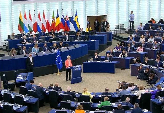 Ursula von der Leyen prezintă agenda de independență a Europei în Parlamentul European