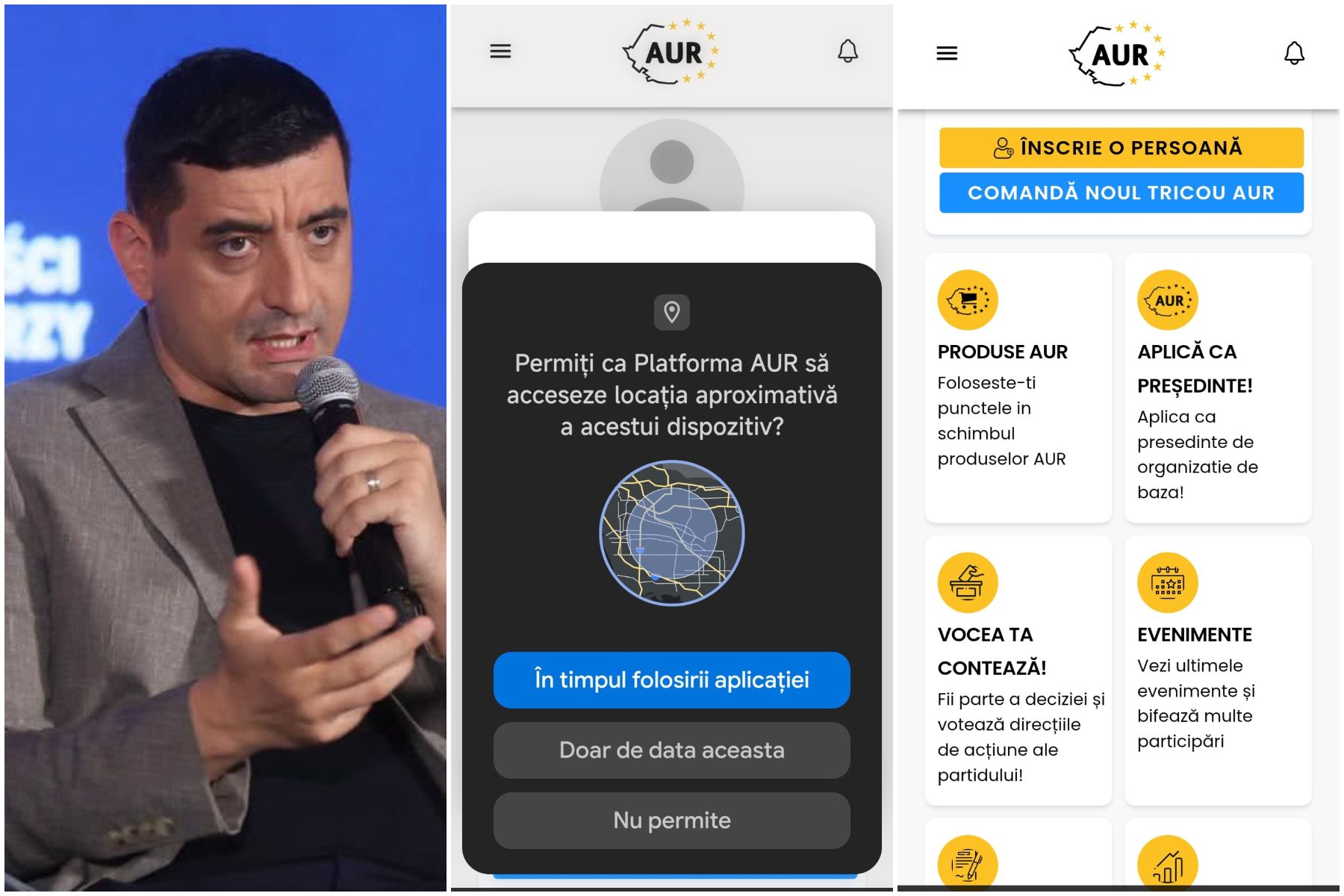 Investigație despre aplicația AUR: Acces la locație, contacte și microfon pentru sute de mii de utilizatori