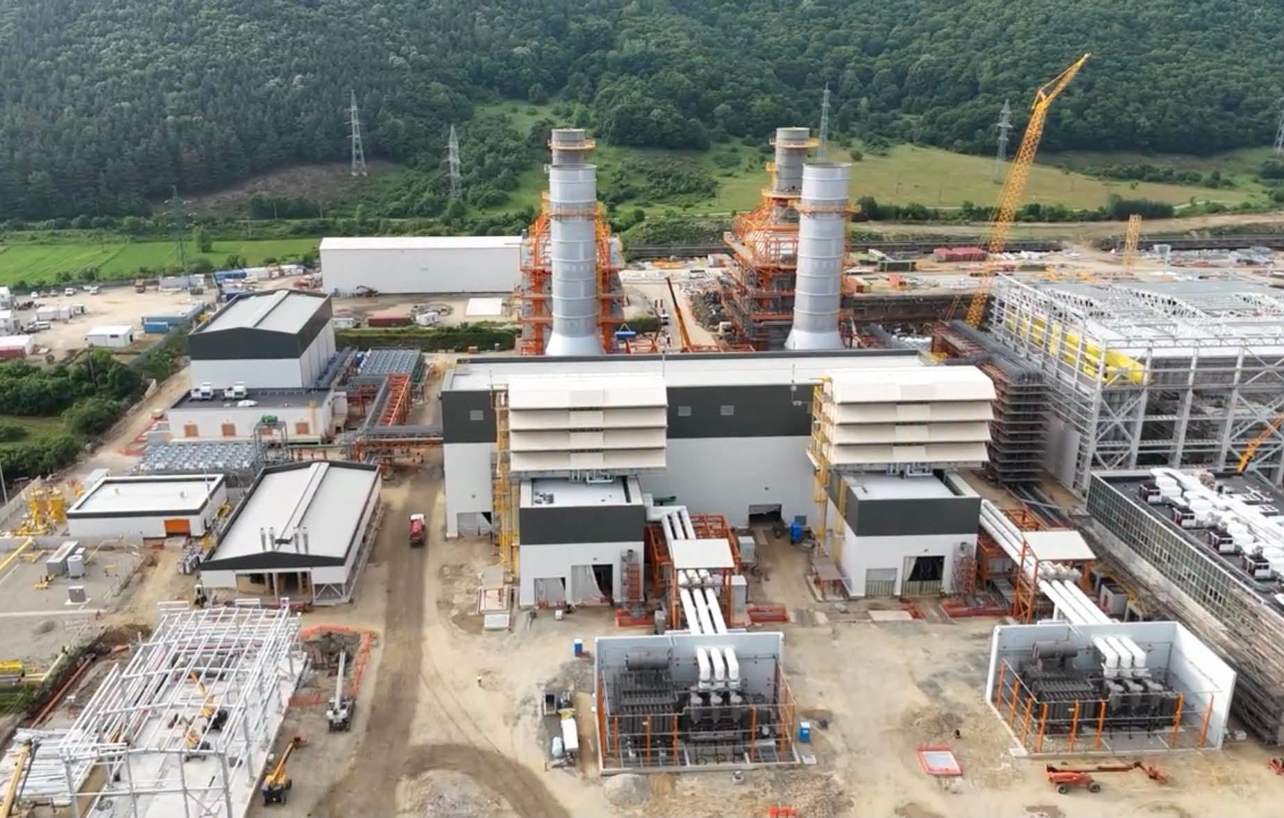 Prima turbină pe gaz a noii centrale de la Mintia a pornit funcțional