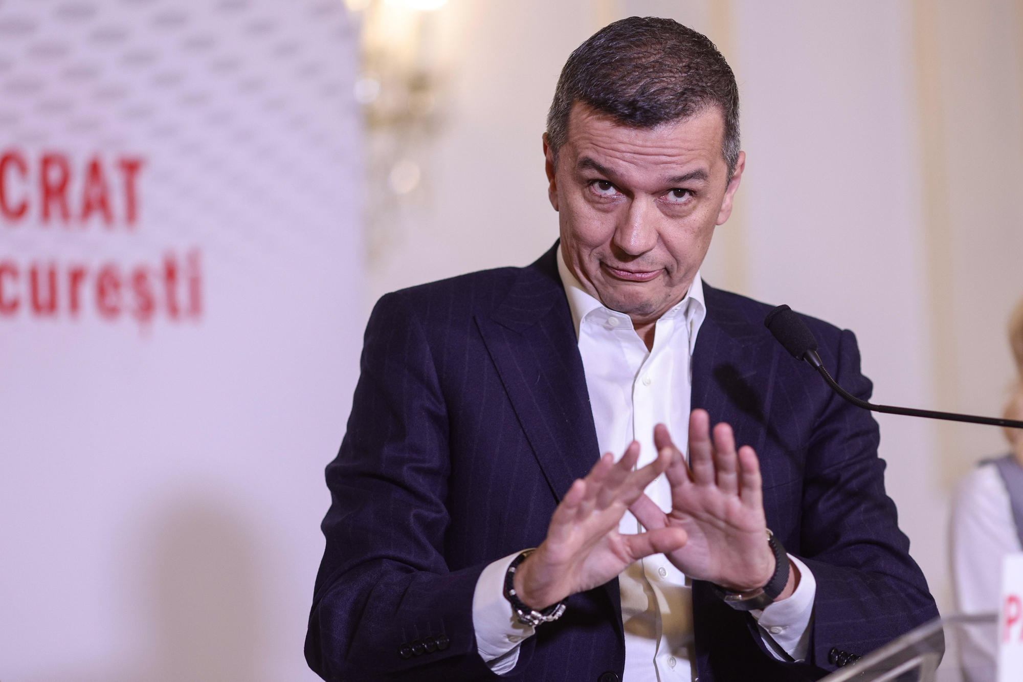 Sorin Grindeanu propune sprijinirea unui guvern minoritar PNL-UDMR pentru a evita blocajul politic