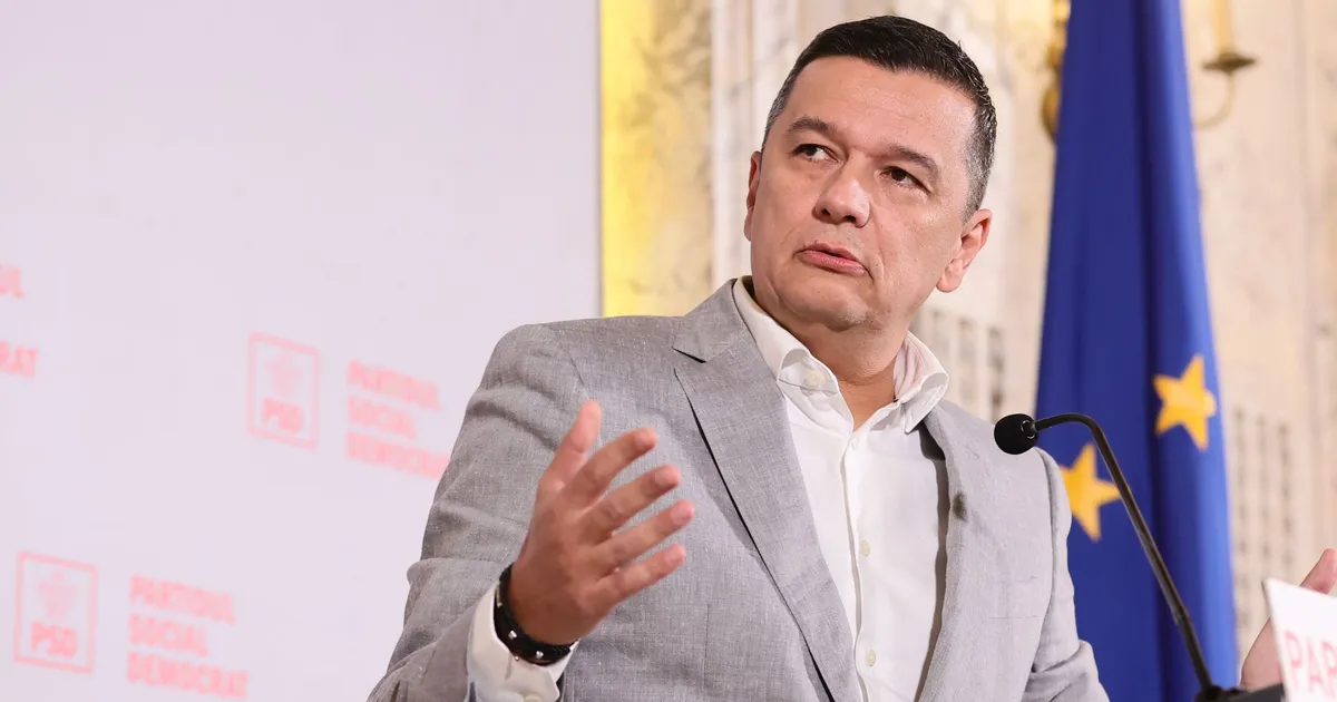 Sorin Grindeanu propune miniștri din afara PSD pentru un eventual guvern de coaliție