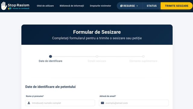 Guvernul lansează platforma Stop Rasism pentru raportarea incidentelor de ură