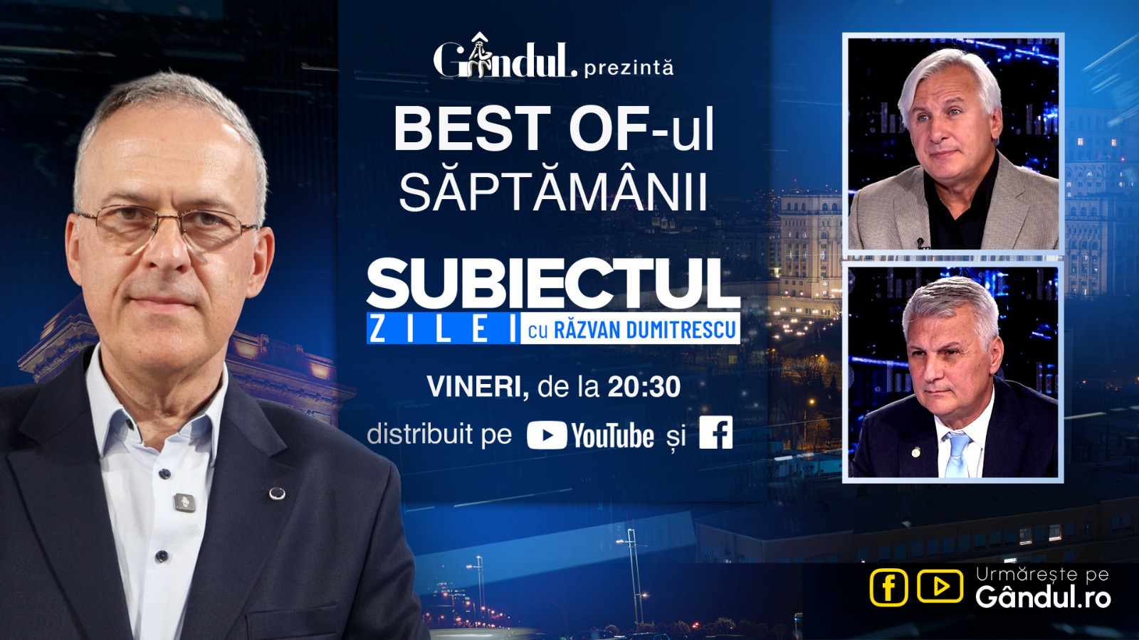 Recapitulare emisiune: Critici privind desemnarea lui Luca Niculescu pentru funcția de premier