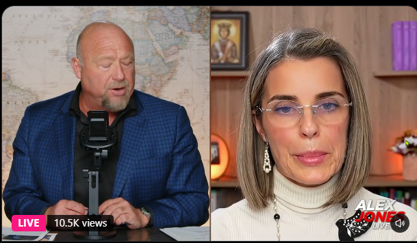 Cristela Georgescu descrie intervenția DIICOT asupra lui Călin Georgescu în podcastul lui Alex Jones