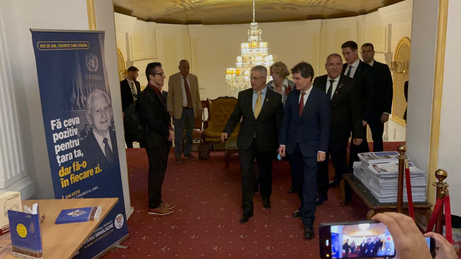 Nicușor Dan, despre democrație și valorile PNȚ, la evenimentul de centenar organizat la București